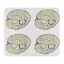 Zwiebelkopf Schneidebrett