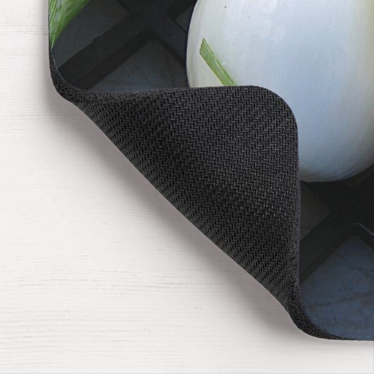 Zwiebeln am Markt des Bauern Mousepad (Ecke)