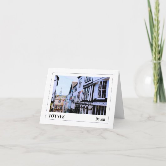 Zwiebeln, Devon Karte (Vorderseite)