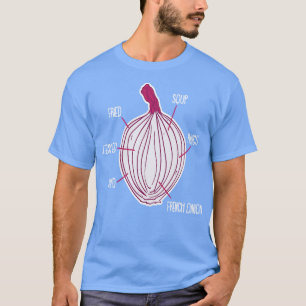 Zwiebeln Gemüse 2 T-Shirt