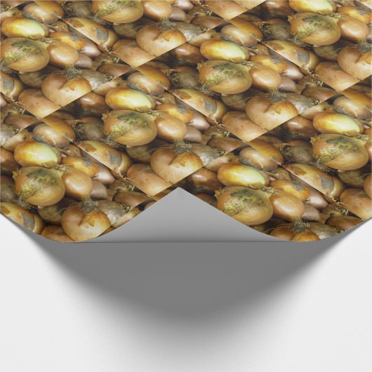 Zwiebeln Geschenkpapier (Ecke)