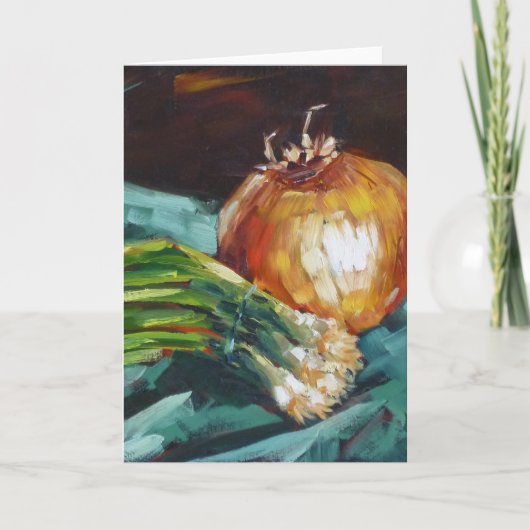 Zwiebeln Karte (Vorderseite)