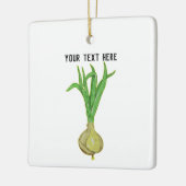 Zwiebeln Keramikornament (Links)