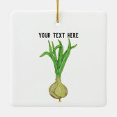 Zwiebeln Keramikornament (Rückseite)