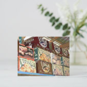 Zwiebeln Postkarte (Stehend Vorderseite)