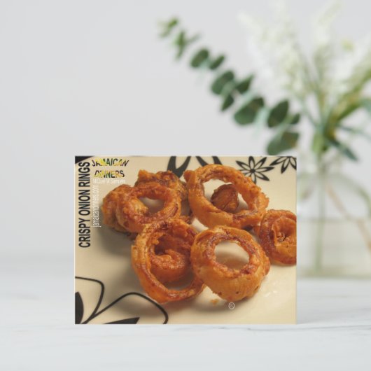 Zwiebeln, Postkarte (Stehend Vorderseite)