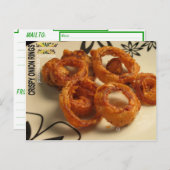 Zwiebeln, Postkarte (Vorne/Hinten)