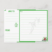 Zwiebeln, Postkarte (Rückseite)