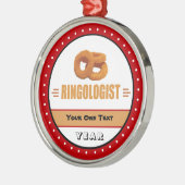 Zwiebeln Rings Lover Silbernes Ornament (Links)