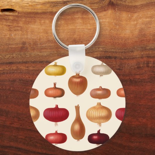 Zwiebeln Schlüsselanhänger (Vorderseite)