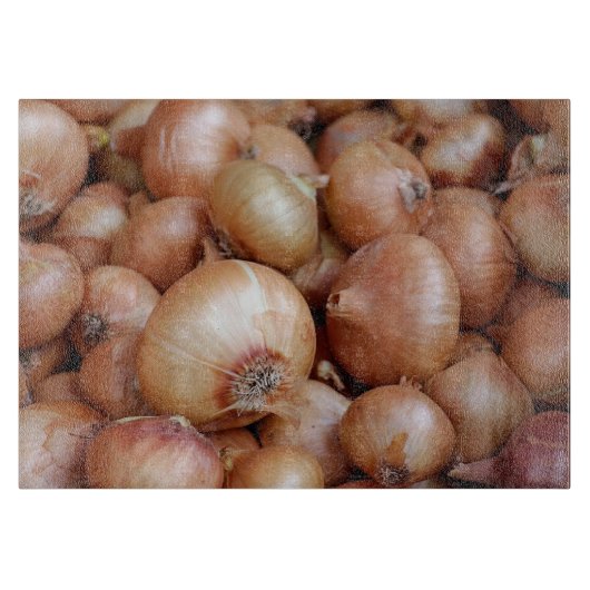 Zwiebeln Schneidebrett (Vorderseite)