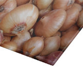 Zwiebeln Schneidebrett (Ecke)