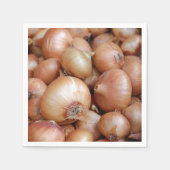 Zwiebeln Serviette (Vorderseite)