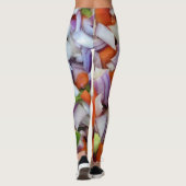 Zwiebeln und Bell-Paprikaschoten Leggings (Rückseite)