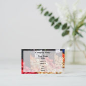 Zwiebeln und Kartoffeln Visitenkarte (Stehend Vorderseite)