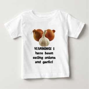 Zwiebeln und Knoblauch Baby T-shirt