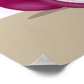 Zwiebelposter Poster (Ecke)