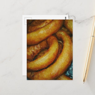 Zwiebelringe Postkarte