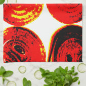 Zwiebelscheiben Geschirrtuch (Gefaltet)