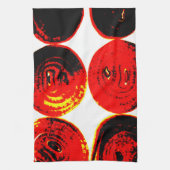 Zwiebelscheiben Geschirrtuch (Vertikal)