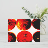 Zwiebelscheiben Karte (Stehend Vorderseite)