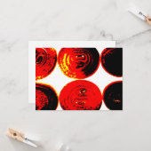 Zwiebelscheiben Karte (Vorderseite/Rückseite Beispiel)