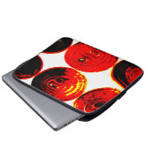 Zwiebelscheiben Laptopschutzhülle (Vorne Knopf)