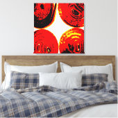 Zwiebelscheiben Leinwanddruck (Insitu (Schlafzimmer))