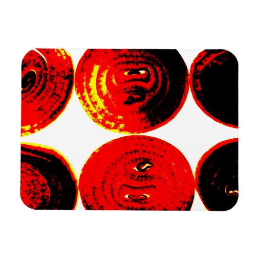 Zwiebelscheiben Magnet (Horizontal)