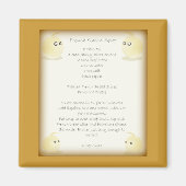 Zwiebelsuppe-Rezept-Magnet Magnet (Vorne)