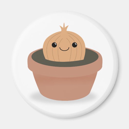 Zwiebelzeichen Magnet (Vorne)