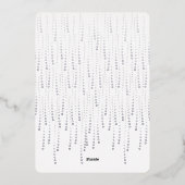 Zwielichtige neue Jahre - Fröhliche Einladung (Rückseite)