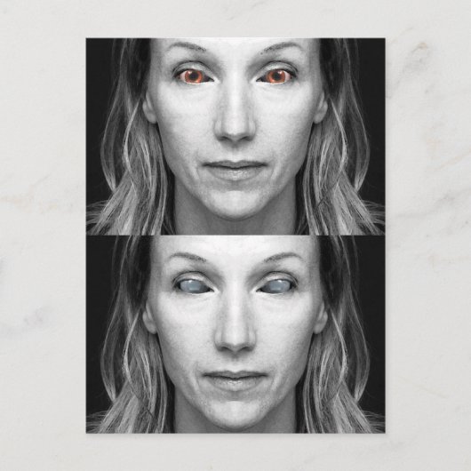 Zwilling2 Postkarte (Vorderseite)