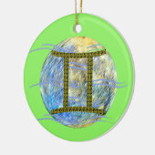 Zwilling Keramik-Ornament Keramik Ornament (Links)