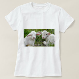 Zwilling Lamm Baby Tier Mit Denk An Dich T-Shirt