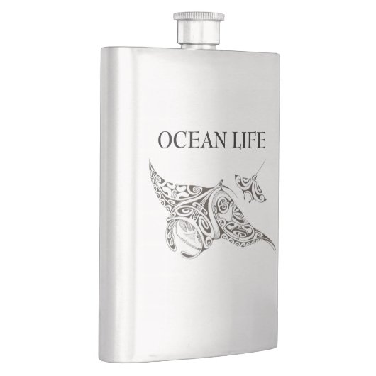 Zwilling rays DAS OZEAN-LEBEN Flachmann (Rechts)