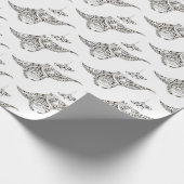 Zwilling rays Mantarochen Geschenkpapier (Ecke)