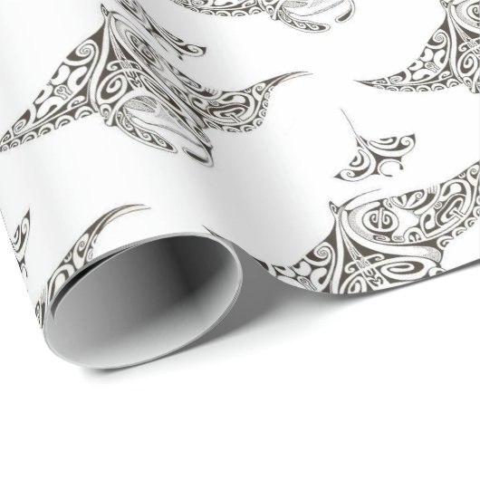 Zwilling rays Mantarochen Geschenkpapier (Rolleneckpunkt)