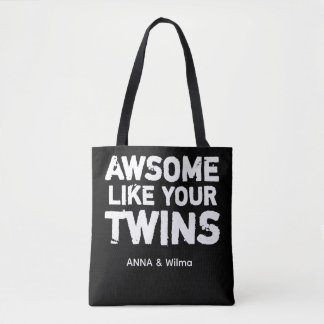 Zwilling Spruch  Tasche