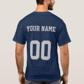 Zwilling überbrückt personalisiertes Kleid II T-Shirt (Rückseite)