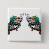 Zwillingdragons Button (Vorderseite)