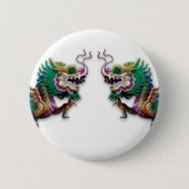 Zwillingdragons Button (Vorderseite)
