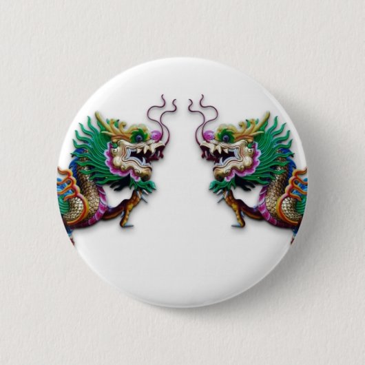 Zwillingdragons Button (Vorderseite)