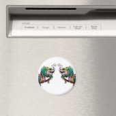 Zwillingdragons Magnet (In Situ (Geschirrspüler))