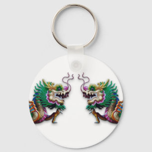 Zwillingdragons Schlüsselanhänger