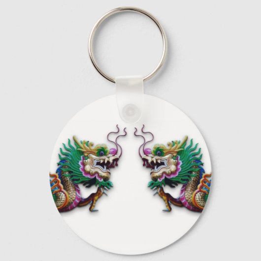 Zwillingdragons Schlüsselanhänger (Vorderseite)