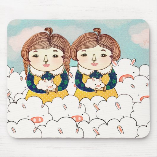 Zwillinge 2013 mousepad (Vorne)