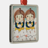 Zwillinge 2013 silbernes ornament (Rechts)