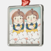 Zwillinge 2013 silbernes ornament (Links)