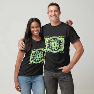 Zwillinge 2026 Zodiak Mandala Luftzeichen Astrol T-Shirt
